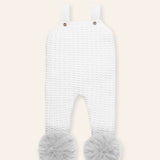 NEW SEASON Mac Ilusion Baby White Knitted Romper
