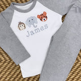 Perfect Little Thing Safari Grey Pyjamas