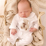 Baby Unisex Bear Sleepsuit