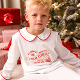 PRE ORDER Boys White & Red Polar Express Christmas Pjs