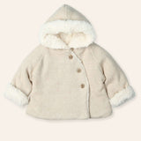 NEW SEASON Mac Ilusion Boys Beige Soft Jacket With Hood - 6 Month