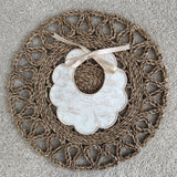 Unisex Baby Safari Handmade Sleepsuit and Bib