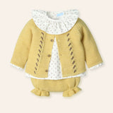 Baby Girls Mac ilusion Mustard 3 Piece Set