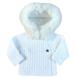 NEW SEASON Mac Ilusion White Faux Furr Jacket