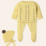 Baby Boys Mac ilusion 3 Piece Mustard Outfit