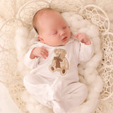 Baby Unisex Bear Sleepsuit