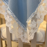 Baby’s Blue Lace Muslin