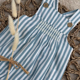 Babidu Boys Striped Romper