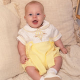 Baby Boy's Lemon Easter Hot Air Balloon Romper