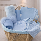 Boys Blue Hospital Coming Home Basket Newborn