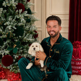 PRE-ORDER The Mayfair Collection Emerald Edition – Luxury Velvet Christmas Dog Pyjamas