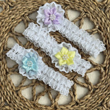 Baby Girls Headband with a Lemon Flower