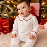 Baby Boy’s Christmas Personalised Sleepsuit