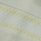 Baby Lemon Smocked Cotton Sleepsuit