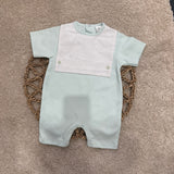 Personalised Baby Mint Romper - Classic Bib Romper