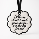 Pram/Cot Tag Don’t Touch The Baby Sign