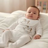 Baby’s White Rocking Horse Set