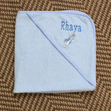 Peter Rabbit New Baby Hooded Towel - Blue