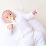 Dandelion Pom Pom Suit 2 Piece Set - White