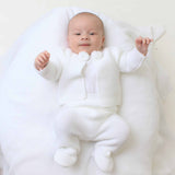 Dandelion Pom Pom Suit 2 Piece Set - White