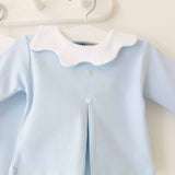 Baby Boys Cloud Collar Two Piece - Blue