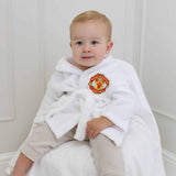 Baby Boys Manchester United Dressing Gown - White