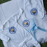 Baby Boy's Football 3 Piece Gift Set