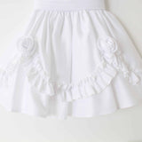 CHRISTENING Visara White Rose Dress