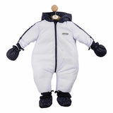 Mintini Boys Blue Padded Reversible Snowsuit