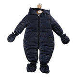 Mintini Boys Blue Padded Reversible Snowsuit