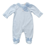 Mintini Girls Baby Blue Babygrow