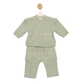 Boy's Mintini Sage Green Jogging Set