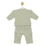Boy's Mintini Sage Green Jogging Set