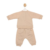 Boy's Mintini Top & Beige Jog Pants