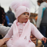 Flopsy Bunny Hat & Scarf - Pink