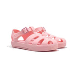 Marena Matt Pastel Jelly Sandals - Pink