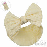 Soft Touch Lemon Cable Headband with Bow