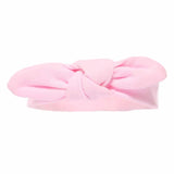 Soft Touch Girls Pink Cotton Knot Headband