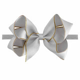 Shell Grey Gold Edge Hairband