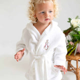 Girls Flopsy Bunny Dressing Gown - White