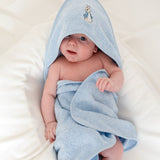 Peter Rabbit New Baby Hooded Towel - Blue