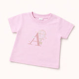 Personalised Pink Hot Air Balloon Initial Top