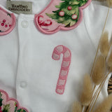 Candy Cane Christmas Handmade Set
