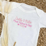 Perfect Little Thing Daddy And Baby 1st Fathers Day Vest