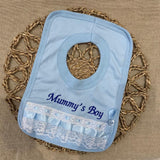 Perfect Little Thing Mummy's Boy Bib - Blue