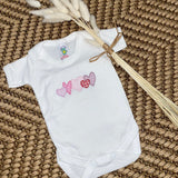 Perfect Little Thing Personalised Baby Heart Vest