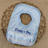 Perfect Little Thing Daddy's Boy Bib - Blue