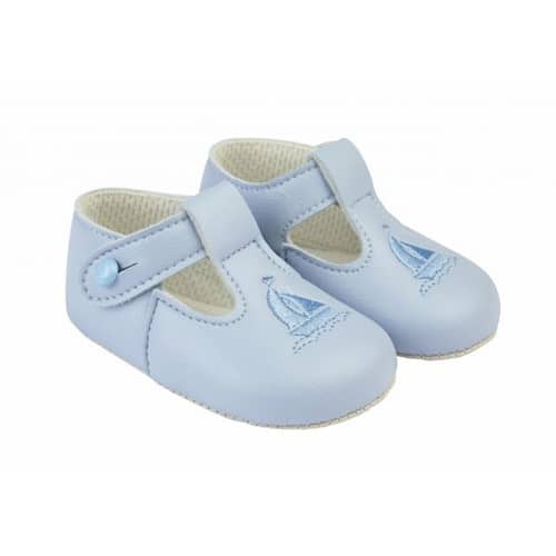 Baypods Boys Blue Sailor Pre Walker Shoes