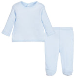 Babidu Boys Baby Blue 2 Piece Newborn