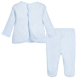 Babidu Boys Baby Blue 2 Piece Newborn